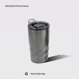 Earth <strong>Uncle</strong> Netherlands Eco-friendly Gift Food-grade Stainless Steel Cold-keeping Vacuum Vortex Coffee <strong>Mug</strong> Minimalist Gift Cup - Product Image 4