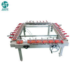 High Quality Screen Print Printer Stretcher Silk Screen Printing Manual Stretcher For Frame Mesh Screen Printer Printing Machine