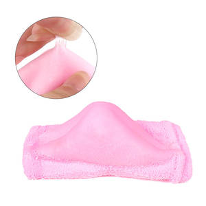 Gel Tumit Kaus Kaki Terbuka Toe Kaus Kaki untuk Kering Keras Retak Kulit Pelembab Gel Berjajar Tanpa Jari Spa Kaus Kaki untuk Menyembuhkan dan mengobati Kering - Product Image 3