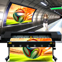 Póster de 160cm y 180cm, cartel flexible de vinilo, impresora digital ecosolvente con cabezal de impresión XP 600