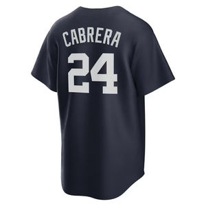 Camiseta de béisbol para hombre 20 Spencer Torkelson 24 Miguel Cabrera 29 Tarik Skubal 31 Riley Greene, cosida, talla - Product Image 4