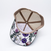 Casquette de camionneur Logo de broderie par sublimation personnalisé Casquettes de sport Casquette de camionneur de baseball imprimée de profil haut pour homme