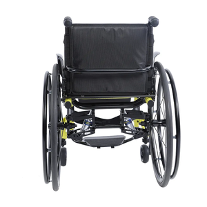 כיסא גלגלים ידני סיבי פחמן מתקפל לשימוש גלגלים - Product Image 4