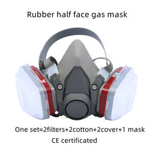 Kualitas tinggi grosir dapat digunakan kembali karet dual cartridge masker <span class=keywords><strong>gas</strong></span> untuk lukisan semprot - Product Image 5