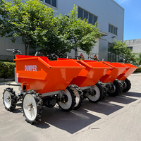 Chine Dumper 0.3Ton 4x4 puissance brouette outils de levage de jardin avec marquage CE