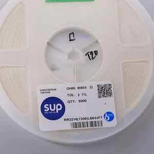 Bulk Discount RR3216 1206L6044FT 1206 3216 Resistors Chip Resistors SMD Resistors 6.04Mohm 1% 1/4W Thick Film Resistor - Product Image 1