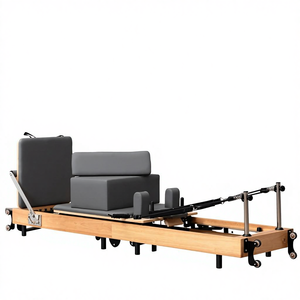 Reformer de Pilates Plegable de Alta Calidad para el Hogar, Venta Directa de Fábrica, Reformer de Pilates Plegable para Gimnasio, Reformer de Pilates Plegable para Fitness - Product Image 2