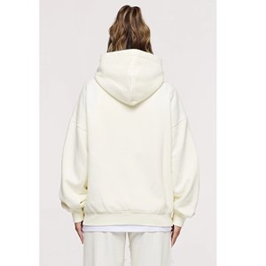 Sudadera con Capucha Personalizada de Invierno para Mujer, de Alta Calidad, de Felpa de Algodón, Estilo Oversize, Cortavientos, 300g - Product Image 2