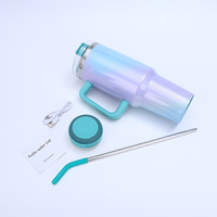 Gobelets isothermes 40oz avec haut-parleur musical intégré, logo personnalisé, base lumineuse LED et haut-parleur stéréo 5W amélioré, collection 2026 Emerit Wholesale