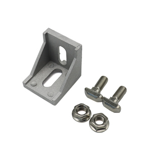 High Hardness Standard Stainless Steel Connector Bracket for Aluminium Profile Accessories - Product Image 3