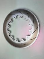 Disque de frein à disque perforé et rainuré 380*34mm 40206-JF20A sans chapeau pour GT-R R35, disque de frein