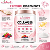 Collagène en poudre à marque privée, biotine, zinc, vitamines C et E, anti-âge, croissance des cheveux, soin de la peau, végétalien pour adultes, riche en protéines