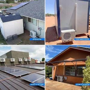 Climatiseur solaire DC 48v 9000btu système de climatiseur solaire hors réseau 12000btu 18000btu disponible - Product Image 6