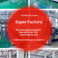 Moteur micro CC à balais FFN20 personnalisé Faradyi Factory, efficacité IE1, 17g, pour instrument cosmétique, serrure intelligente, mini servo, beauté