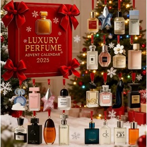 Calendrier de l'Avent JM 2025, Calendrier de compte à rebours de Noël, Porte-clés en acrylique avec pendentif - Product Image 6