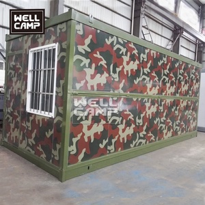 บ้านคอนเทนเนอร์พับได้ WELLCAMP บ้านขนาดเล็กพร้อมห้องน้ำ พื้นที่กลางแจ้ง ดีไซน์ทันสมัย ระบายอากาศได้ดี ผลิตจากโรงงาน แคนาดา อินโดนีเซีย ลดราคา - Product Image 3