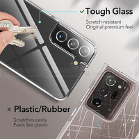 Étui de protection Wintop transparent PC+TPU avec sublimation et logo personnalisés pour S22/S23/S24/S25/S26 Ultra - Design simple et protecteur