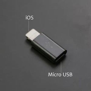 Mini OTG Micro Usb To Lightning Adapter For <strong>IPhone</strong> 12 11 Pro <strong>XS</strong> Max XR <strong>X</strong> 10 8 7 Plus Microusb Male To Ios 8Pin Female Connecor - Product Image 3