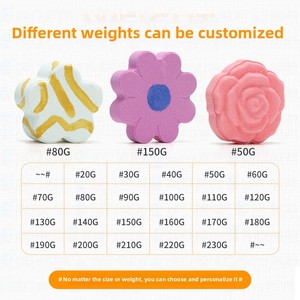 Bombas <span class=keywords><strong>de</strong></span> baño hechas a mano estilo <span class=keywords><strong>Flor</strong></span> <span class=keywords><strong>de</strong></span> <span class=keywords><strong>Amazon</strong></span> con aceite esencial 100% ingredientes naturales pequeñas bolas <span class=keywords><strong>de</strong></span> baño <span class=keywords><strong>de</strong></span> Spa en forma <span class=keywords><strong>de</strong></span> margaritas y rosas - Product Image 2
