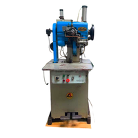 Machine à coudre industrielle d'occasion 168 pour la couture des bords de chaussures, machine à coudre latérale pour cuir, pour la fabrication de chaussures de plage