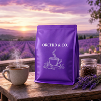 Sacs d'emballage pour café personnalisés par le fabricant, résistants aux odeurs, de qualité alimentaire, PET/AL/PE, 9 couleurs, sacs à café à fond plat