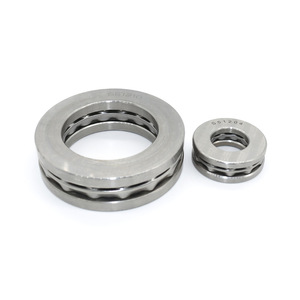 Rodamientos de Bolas de Empuje Planos de Acero Inoxidable S51204 1210 1216 para Maquinaria, Rodamientos de Bolas de Dirección de Presión, Varias Especificaciones - Product Image 2