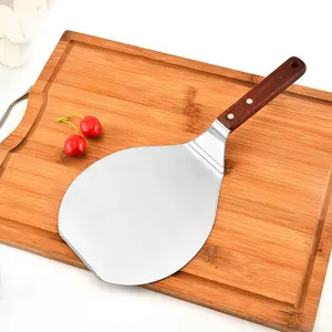 Utensílio de cozinha para descascar pizza, utensílio de cozinha extra grande espátula turner com tamanho grande para grelhar, cozinhar e bolos