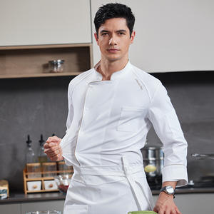 Vêtements <span class=keywords><strong>de</strong></span> <span class=keywords><strong>travail</strong></span> pour chef à manches longues pour homme, pour l'automne et l'hiver, pour restaurant, bar, boulangerie, pâtisserie - Product Image 2