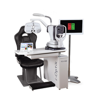 Kit de réfraction ophtalmique multifonctionnel avec fauteuil électrique réfractif unité ophtalmique