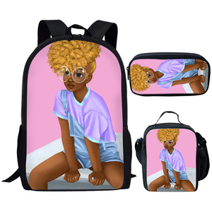 Dropship <span class=keywords><strong>Sac</strong></span> à <span class=keywords><strong>dos</strong></span> imperméable et résistant à l'abrasion Cool Girl Design Sustainable Backpack for Girls' Schoolbag 17 Inch - Product Image 5