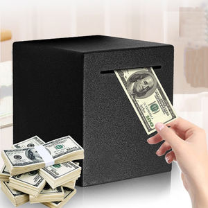 <span class=keywords><strong>Tirelire</strong></span> en acier inoxydable incassable doit <span class=keywords><strong>casser</strong></span> pour ouvrir une <span class=keywords><strong>tirelire</strong></span> de grande capacité pour le changement de pièces en argent réel - Product Image 1