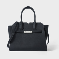 Sac à bandoulière à bandoulière en cuir de vachette première couche haut de gamme Togo grande capacité avec fermeture éclair pour les déplacements quotidiens mode unique