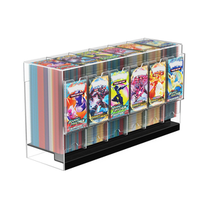 Dispensador de Sobres de Cartas Coleccionables de Acrílico Transparente, Expositor de Sobres con Alimentación por Gravedad, Soporte para Cartas TCG para Estantes de Tiendas Minoristas - Product Image 4