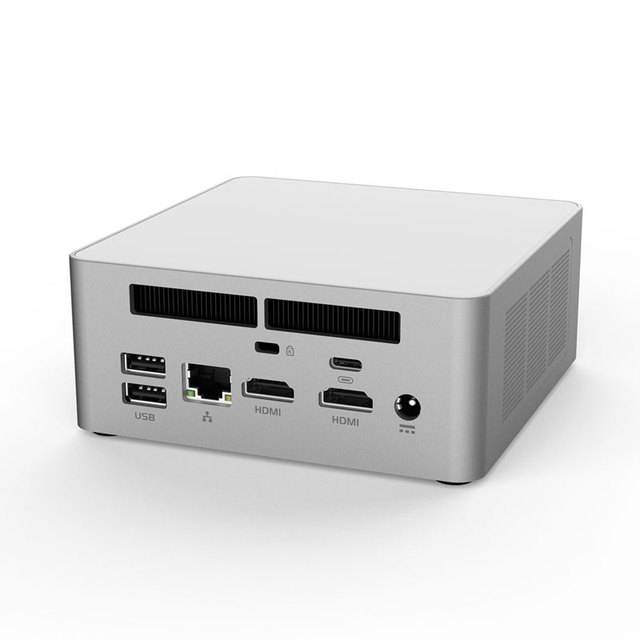 JWIPC Intel Ultra5 CPU NUC Computer Dual RAM Dual Storage 2.5inch SSD Ultra Gaming SFF PC Wifi 7 2HDMI 2 Type C AI Mini PC