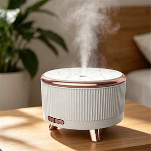 <span class=keywords><strong>Diffuseur</strong></span> d'<span class=keywords><strong>huile</strong></span> <span class=keywords><strong>essentielle</strong></span> et d'arôme de 500ml, humidificateur d'air avec 7 couleurs Led changeantes et couverture en <span class=keywords><strong>marbre</strong></span> - Product Image 3