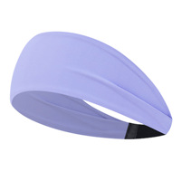 Bandeau large extensible de haute qualité Yihaoyi, logo brodé personnalisé, unisexe, yoga, cyclisme, gym, entraînement, protection du front