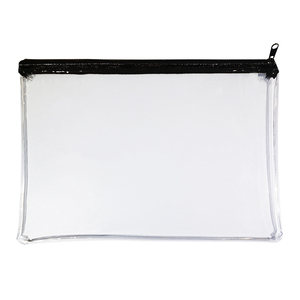 Trousse à crayons en PVC avec logo personnalisé taille A5 et fermeture à glissière - Product Image 5