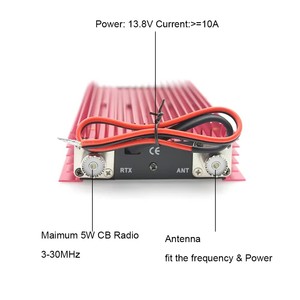 Amplificateur de puissance radio <span class=keywords><strong>CB</strong></span> BaoJie BJ-300 100W, amplificateur HF 3-30 MHz AM/FM/<span class=keywords><strong>SSB</strong></span>/CW, amplificateur radio <span class=keywords><strong>CB</strong></span> pour talkie-walkie - Product Image 3
