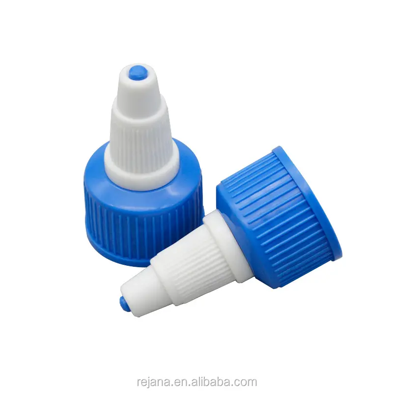 18-410 20-410 24-410 28-410 Plastic Uitloop Deksel Squeeze Druppelaar Caps Twist Cap voor Chemische Flessen