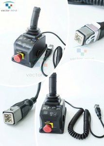 Caja de control para plataforma elevadora de tijera Zoomlion con soporte de montaje verde, unidad de control OEM de repuesto - Product Image 4