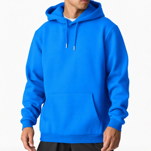 Sudaderas con capucha y sudaderas para hombre, sudaderas con capucha amarillas lisas para hombre, sudadera informal de corte regular con bolsillo canguro - Product Image 5