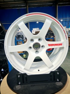 ล้อฟอร์จ <span class=keywords><strong>Volk</strong></span> Racing <span class=keywords><strong>TE37</strong></span> Custom 1-Pieces ขอบลึก ผลิตจากอะลูมิเนียมอัลลอย 6061-T6 สำหรับ Lexus Audi BMW Benz Bentley Chevrolet - Product Image 3