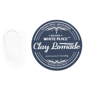 Nueva llegada Barber'S Choice Premium JoMalone & Laurel Scent Acabado mate Firme Fuerte texturización Hair Styling Clay