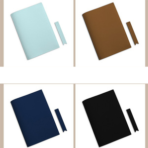 <span class=keywords><strong>Couverture</strong></span> <span class=keywords><strong>de</strong></span> <span class=keywords><strong>livre</strong></span> en cuir PU doux au toucher, avec fente pour cartes, format A5, personnalisable, durable, pour agenda, reliure en cuir - Product Image 6
