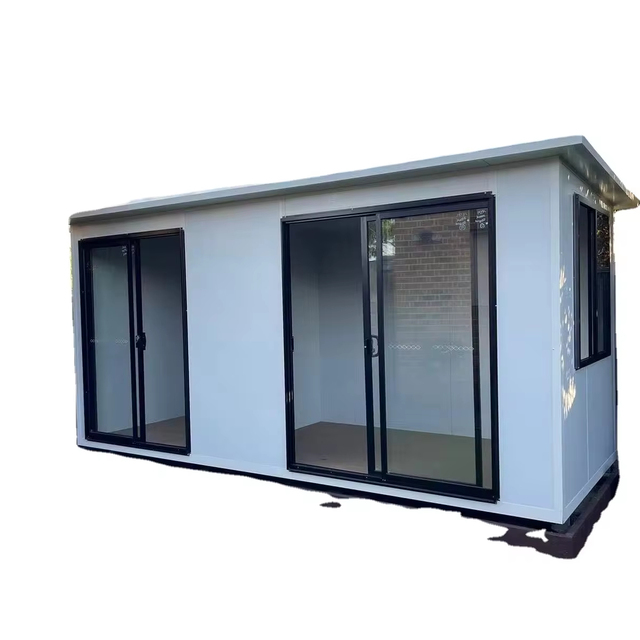 20ft 40ft Outdoor Modern Popular Prefab House Tiny House Mobile Working House Office Pod Apple Cabin