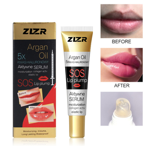 Brillo Labial Voluminizador al por Mayor, Hidratante, Reduce las Líneas Finas de los Labios, Larga Duración, Resistente al Agua, Esencia Antienvejecimiento para el Cuidado de los Labios, Esencia Negra - Product Image 1
