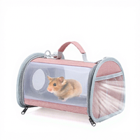 Sac de transport respirant pour cochon d'Inde et petits animaux d'extérieur – Sac de voyage portable pour hamster et petits animaux de compagnie