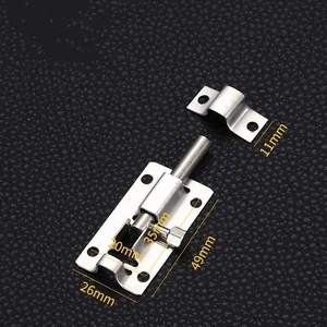 Goupille de porte épaissie en acier inoxydable 2 pouces 4 pouces <span class=keywords><strong>6</strong></span> pouces 8 pouces goupille de chaîne de porte antivol de porte de fenêtre dans la goupille carrée - Product Image 2