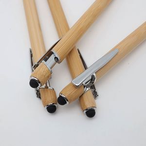 Bolígrafo de Bambú Personalizado con Logotipo, Ecológico, Regalo Promocional para Negocios, Eventos y Obsequios al por Mayor - Product Image 3