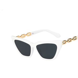 Lunettes de soleil yeux de chat ajourées pour femme, verres solaires d'extérieur, bon marché, <span class=keywords><strong>2022</strong></span> - Product Image 5